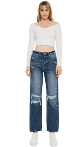 Kiara Ultra High Rise 90's Boyfriend Jeans